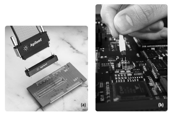 圖1. 這些照片對(duì)&ldquo;設(shè)計(jì)中包括連接&rdquo;的探頭和&ldquo;事后連接&rdquo;的探頭進(jìn)行比較。