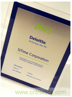 SiTime收入增長3853%，成為北美增長最快的半導體公司