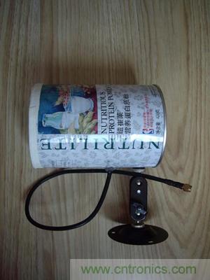 最簡單使用的天線&mdash;&mdash;罐頭天線，可做正饋大鍋饋源！ 