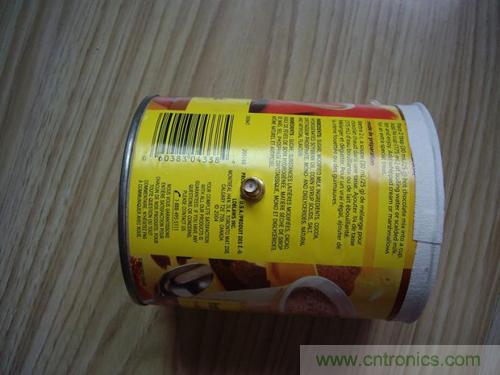 最簡單使用的天線&mdash;&mdash;罐頭天線，可做正饋大鍋饋源！ 