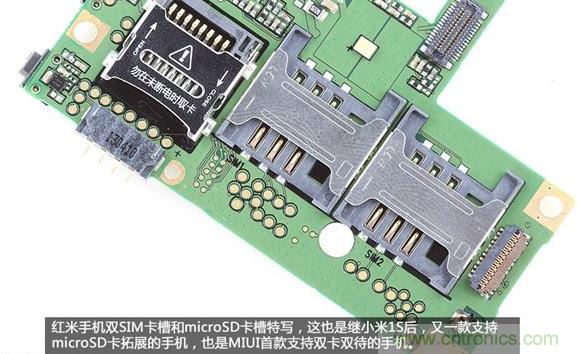 799元，看小米紅米手機內(nèi)部用什么零件？電子元件技術(shù)網(wǎng)