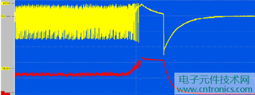 大功率LED燈具散熱風(fēng)扇檢測(cè)電路設(shè)計(jì):風(fēng)扇斷路時(shí)波形