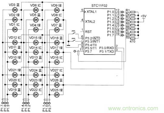 DIY:簡(jiǎn)單自制立體LED走馬燈【附電路圖】