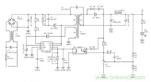 大牛獨創(chuàng)(二):反激式開關電源設計方法及參數計算