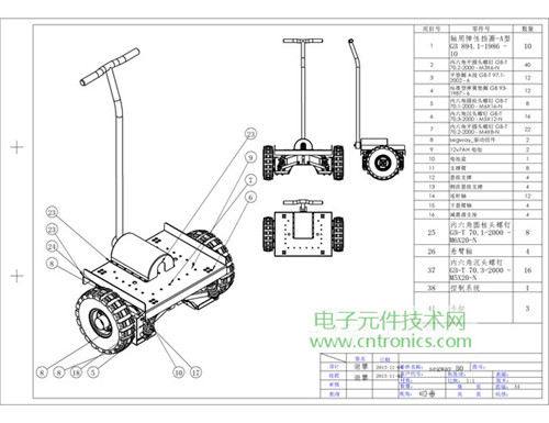 就那么簡單！DIY屬于自己的&ldquo;賽格威&rdquo;平衡車