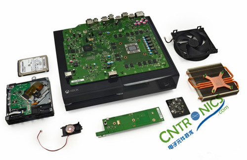 不容錯過！大神級拆解力作：X-BOX ONE 解密內(nèi)部結(jié)構(gòu)!！