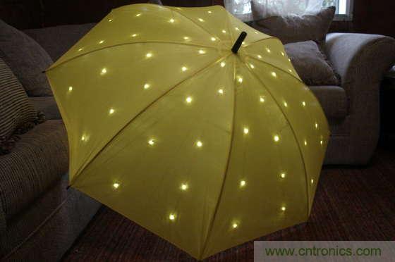創(chuàng)意DIY！送女朋友的絕妙禮物，LED星光傘！