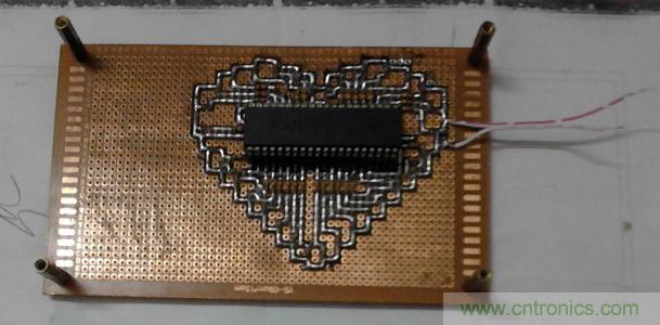 三八節(jié)將至！DIY心形LED流水燈！你們懂的~