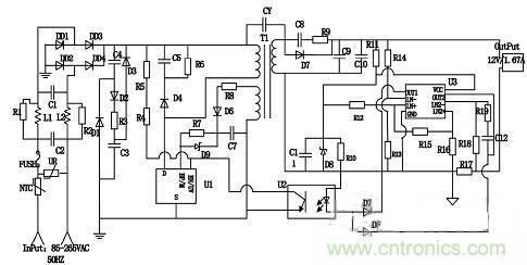 大功率的LED設(shè)計(jì)，轉(zhuǎn)換率達(dá)到83%以上！