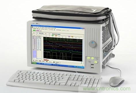 通過適配器連接iDevice與測(cè)試設(shè)備。