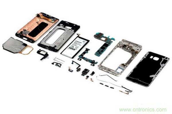 三星S6 Edge+拆解：比S6 Edge加在哪里？