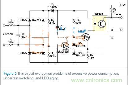 新一代LED光耦電路設(shè)計(jì)，改進(jìn)老化和能耗