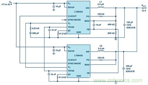 42 V、6 A（峰值7 A）、超低EMI輻射、高效率降壓型穩(wěn)壓器