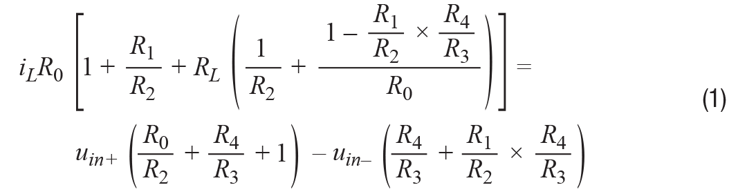 高精度、快速建立的大電流源