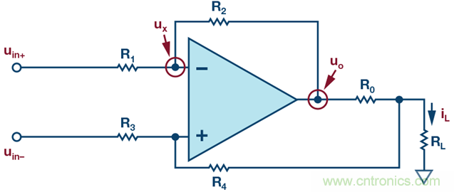 高精度、快速建立的大電流源