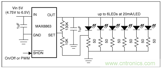 如何利用低成本線性穩(wěn)壓器改善白光LED？