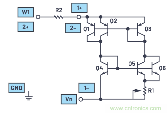 如何利用&Delta;VBE概念來(lái)產(chǎn)生穩(wěn)定的輸出電流