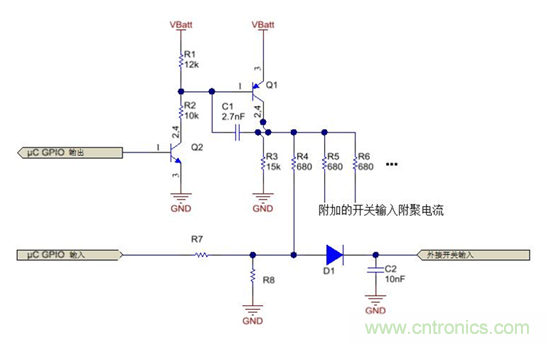 多開關(guān)檢測接口：為實現(xiàn)更小型、更高效設計集成化功能