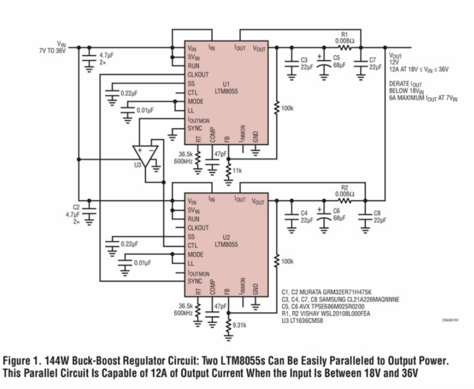 助你輕松并聯(lián)增加輸出功率，這款&mu;Module穩(wěn)壓器你愛(ài)了沒(méi)？