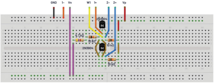 ADALM2000實驗:BJT差分對