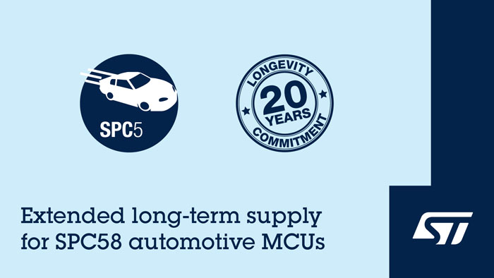 意法半導(dǎo)體保障SPC58汽車MCU供應(yīng)20年，破解供應(yīng)鏈焦慮