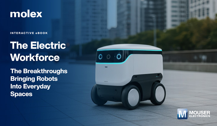 揭秘未來勞動力：貿(mào)澤與Molex新電子書解析機器人技術(shù)變革